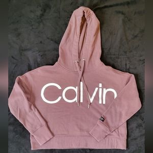Calvin Klein small cropped hoodie